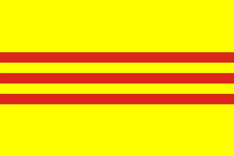 5 x 8' Nylon South Vitenam Flag