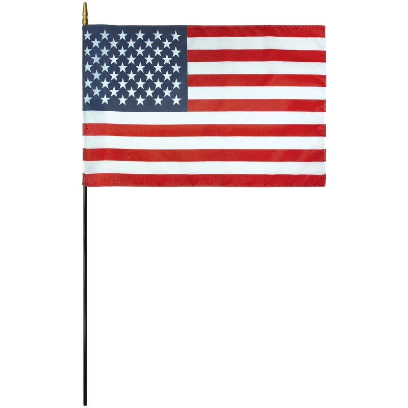 12 x 18" American Flag - Classroom (Carton of 12)