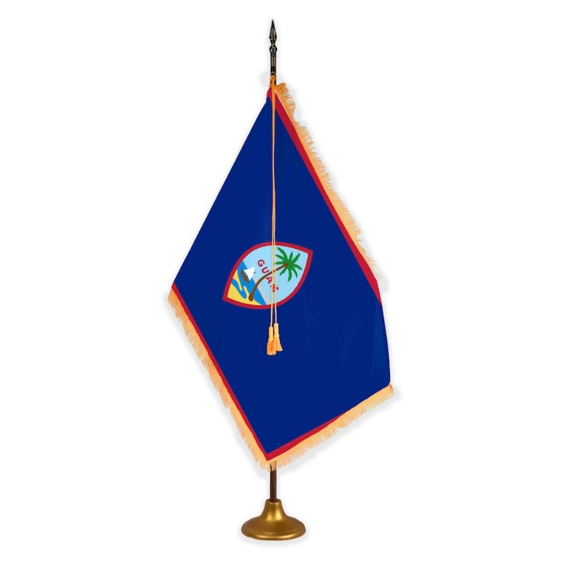 7’ Guam Indoor Oak Pole Set with Metal Accessories