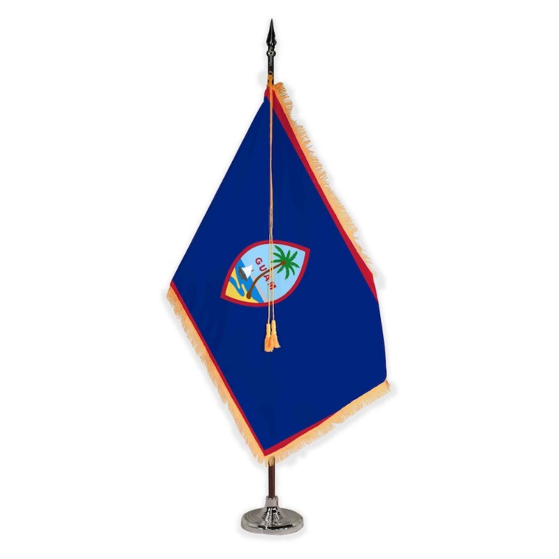 7’ Guam Indoor Oak Pole Set with Plastic Accessories 