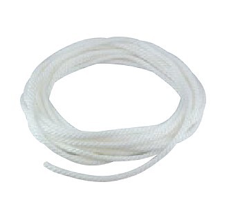 Halyard Rope Cut to Length - 1/4 - White