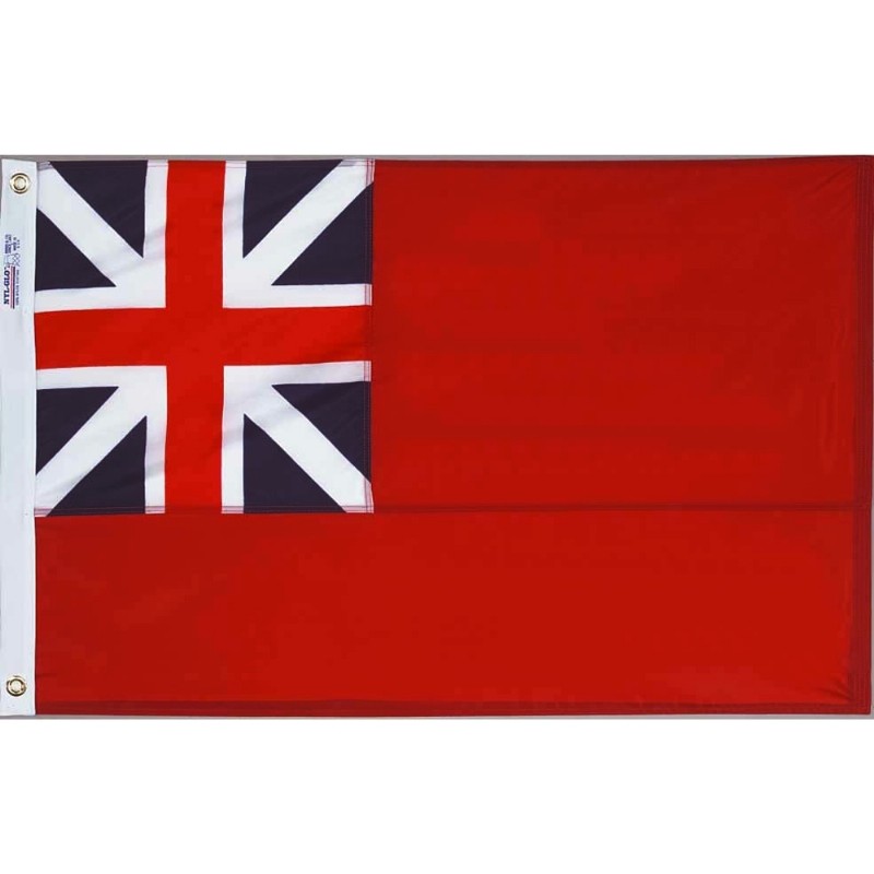 2 x 3' Nylon British Red Ensign Flag