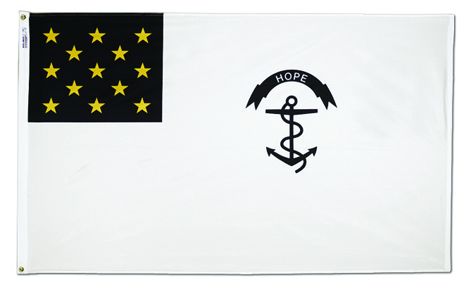 3 x 5' Nylon Rhode Island Regiment Flag