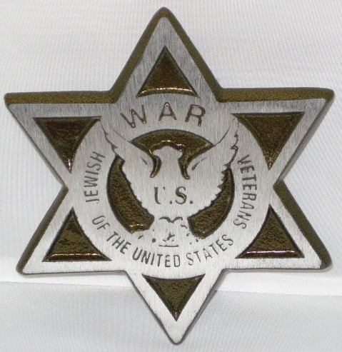 Jewish War Veteran Grave Marker - Aluminum