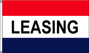 3 x 5' Nylon "Leasing" Message Flag