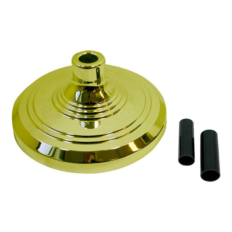 Deluxe Plastic Floor Stand (15 lbs) - Gold