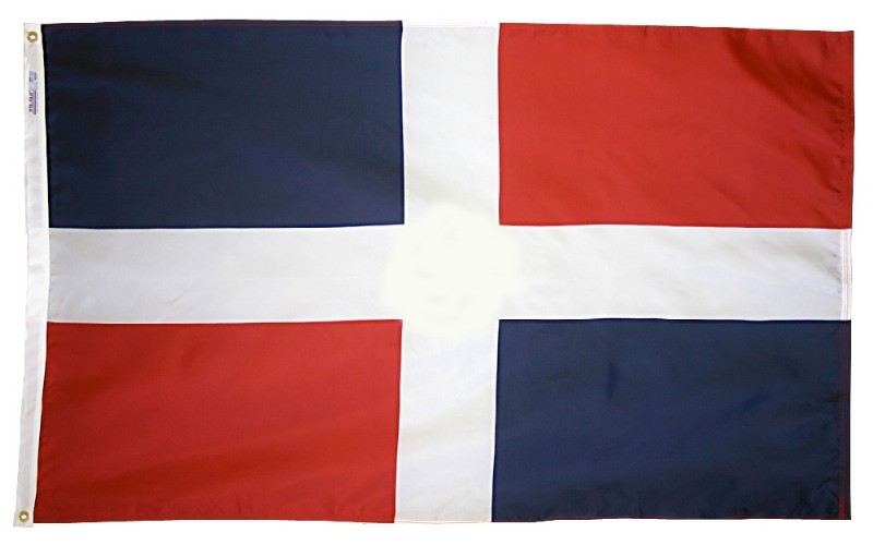 3 x 5' Dominican Republic Flag Civil