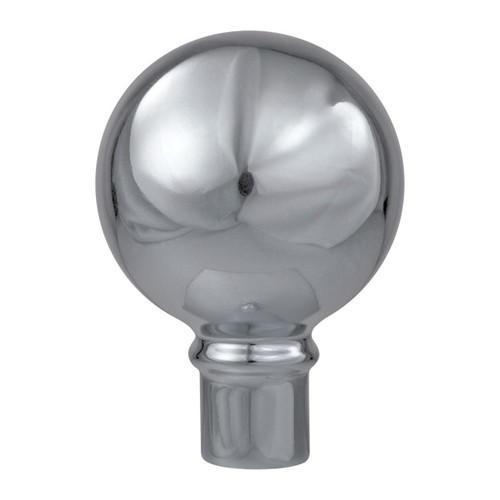 3'' Silver Metal Ball Top with ferrule