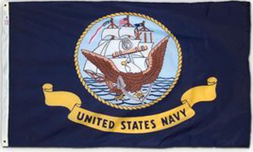 4 x 6' Polyester Navy Flag