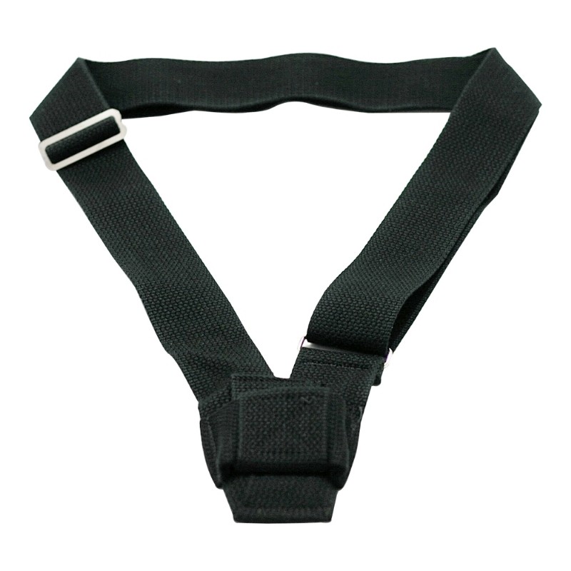 Webbing Parade Carrying Belts - Single Strap - Black