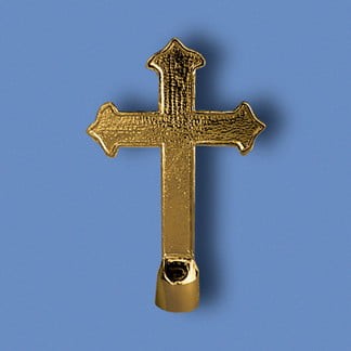 8" Gold Plastic Cross