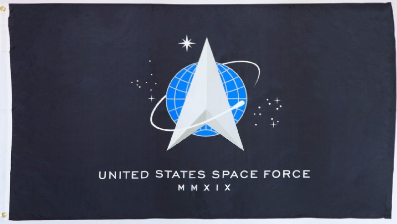 12x18" Nylon Space Force Flag