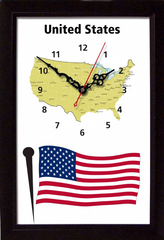 Buy United States Clock Flag Store USA