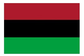 3 x 5' Nylon Afro American Flag