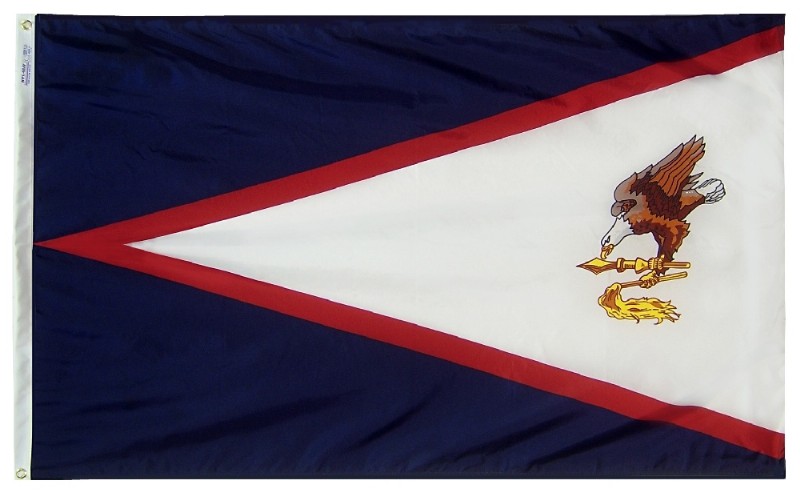 12 x 18" Nyl-Glo American Samoa Flag