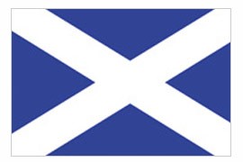 3 x 5' Nylon Scotland St. Andrew Cross Flag