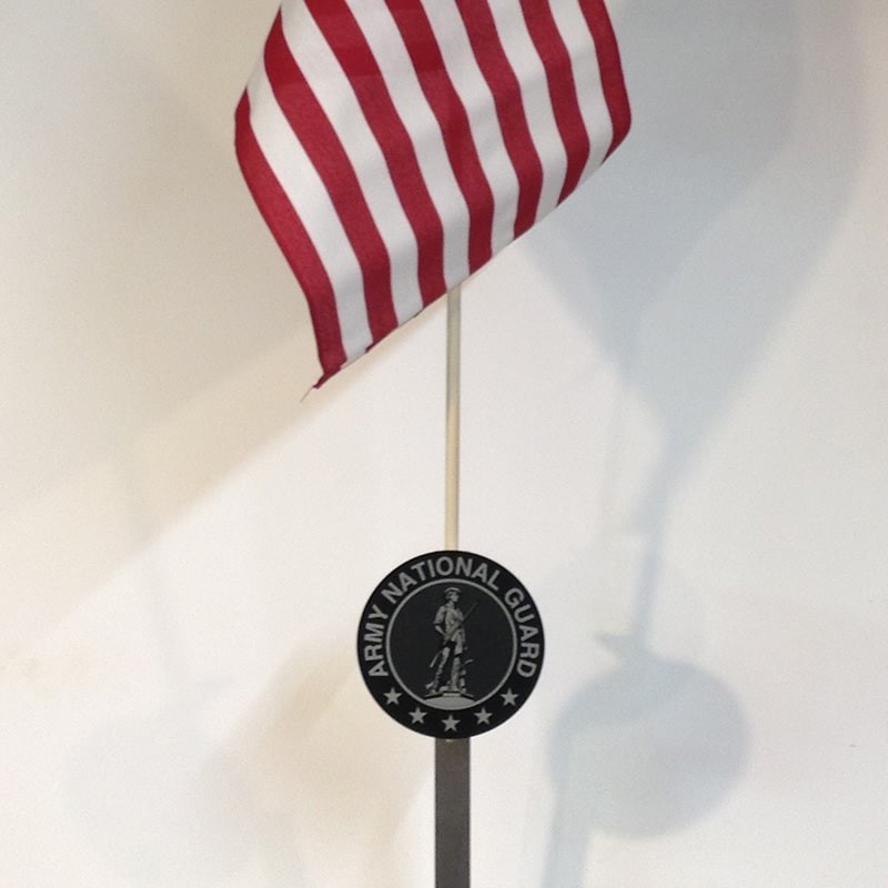Army National Guard Grave Marker