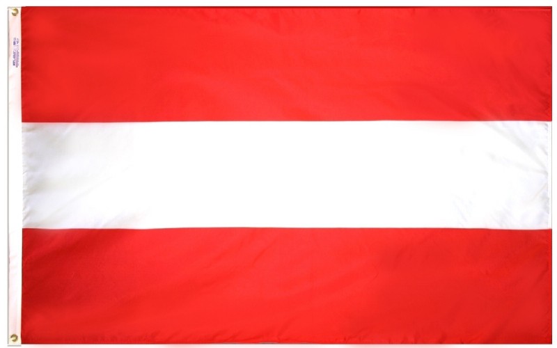 2 x 3' Nylon Austria Flag