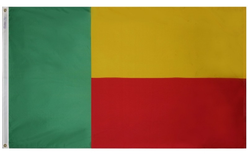 2 x 3' Nylon Benin Flag