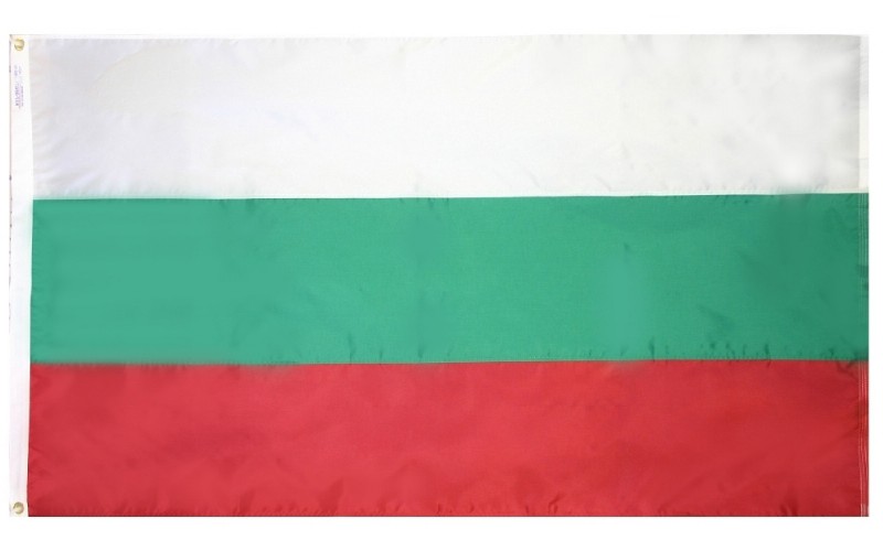 3 x 5' Nylon Bulgaria Flag