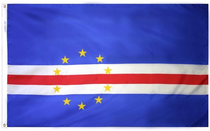 3 x 5' Nylon Cape Verde Flag