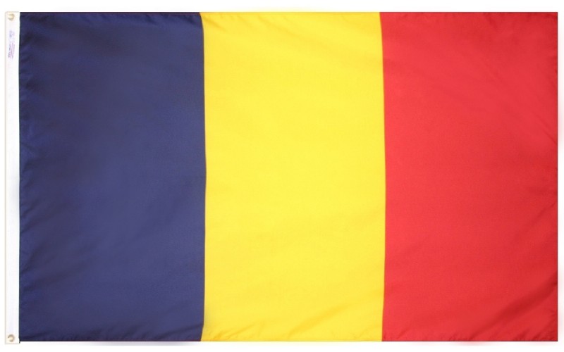 3 x 5' Nylon Chad Flag