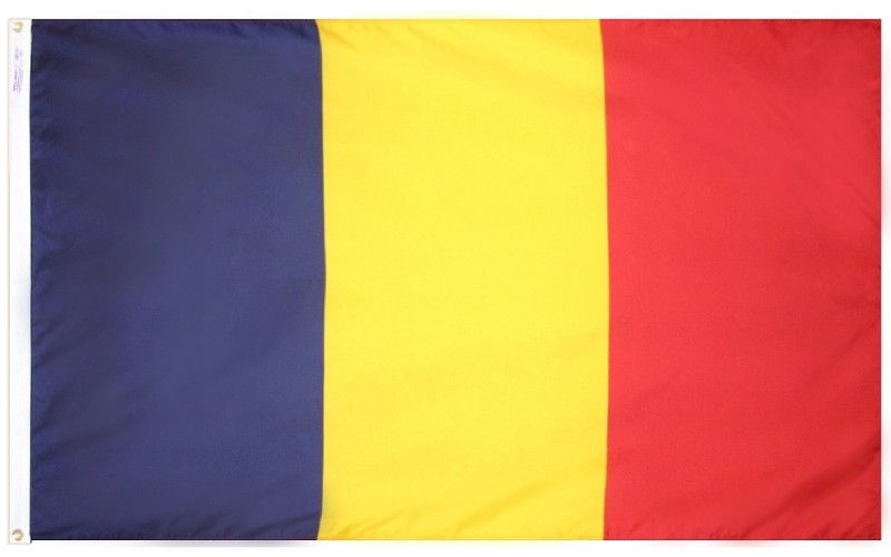 2 x 3' Nylon Chad Flag