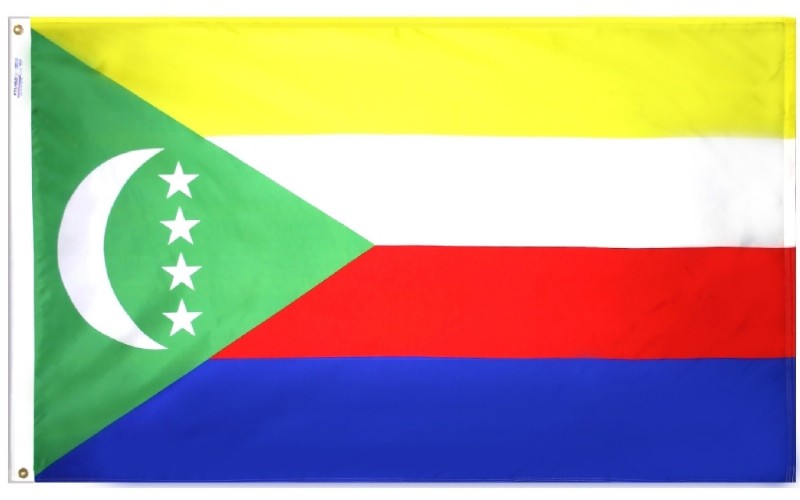 2 x 3' Nylon Comoros Flag