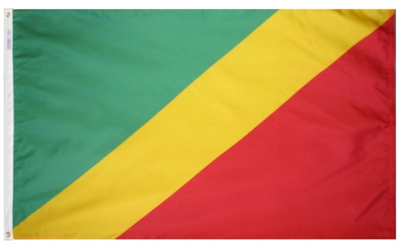 2 x 3' Nylon Congo Flag
