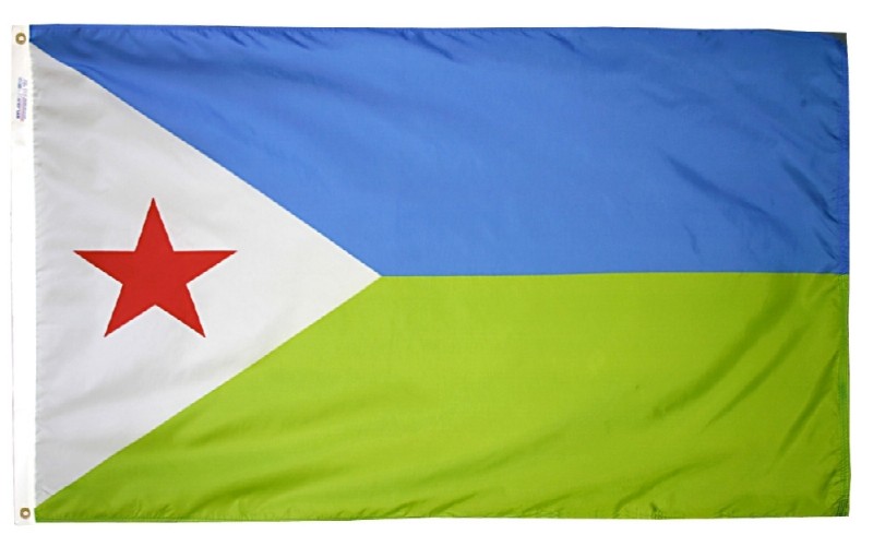 3 x 5' Nylon Djibouti Flag