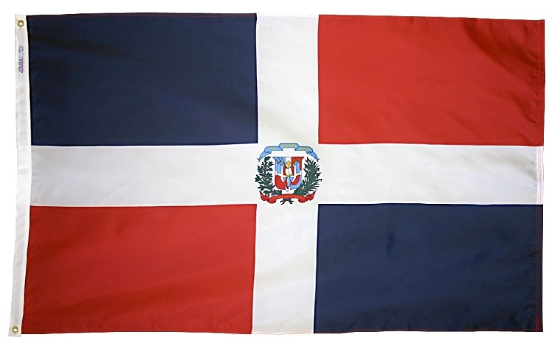 2  x 3' Dominican Republic Government Flag