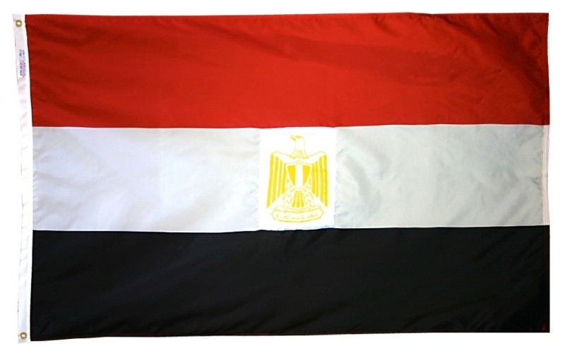 2 x 3' Nylon Egypt Flag