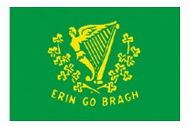 3 x 5' Nylon Erin-Go-Brah (Irish Americans) Flag