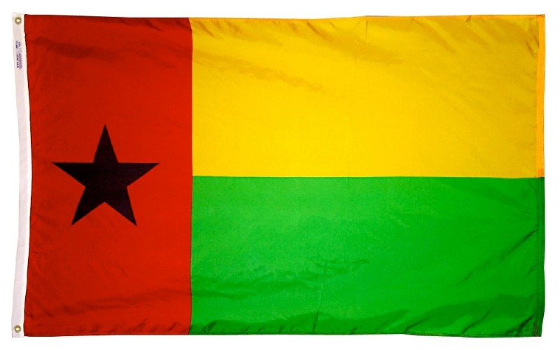 3 x 5' Nylon Guinea-Bissau Flag