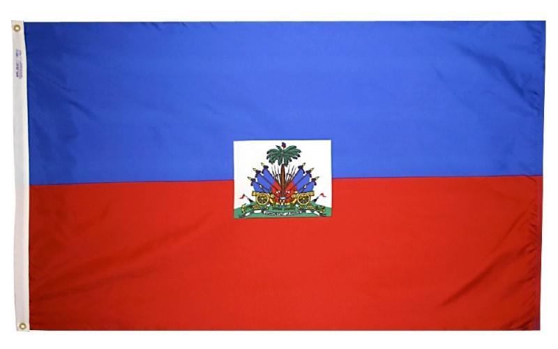 3 x 5' Nylon Haiti Flag Gov't