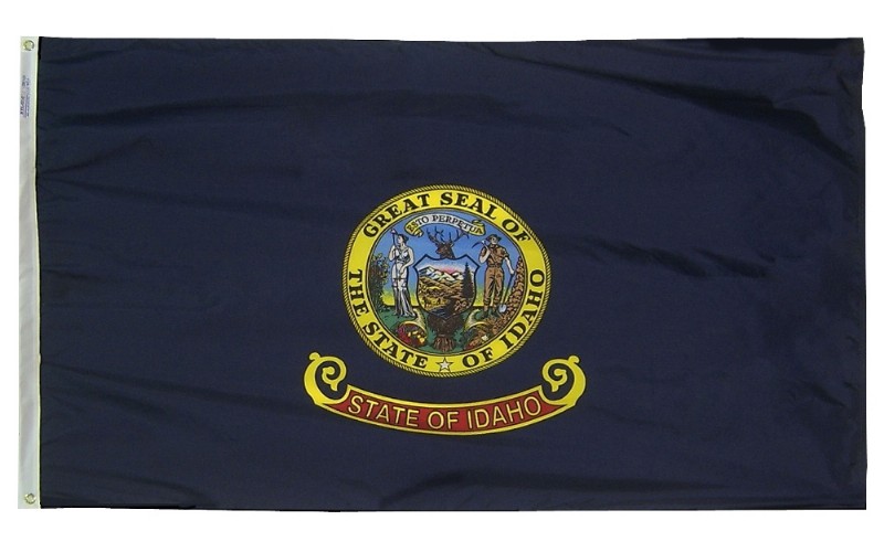 12 x 18" Nyl-Glo Idaho Flag
