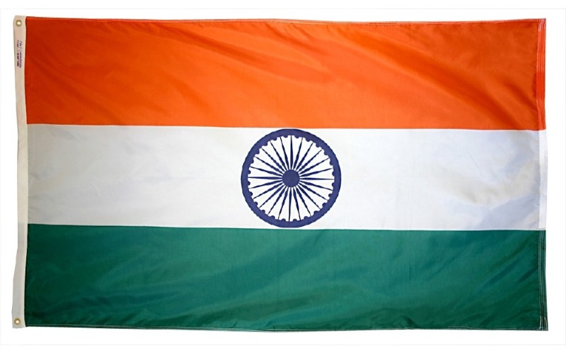 3 x 5' Nylon India Flag
