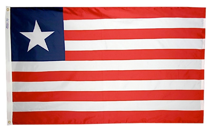 3 x 5' Nylon Liberia Flag