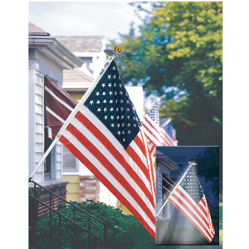 Mansion flag pole bundle