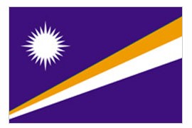 2 x 3' Marshall Islands Flag