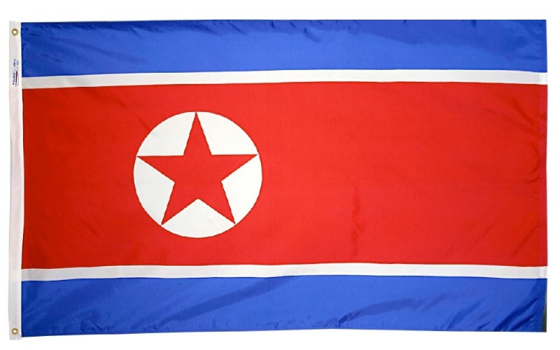 3 x 5' Nylon North Korea Flag