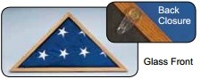 Oak Memorial Case 3x5' Flags