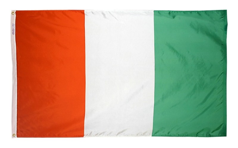 2 x 3 Ivory Coast (Cote d'Ivoire) Flag