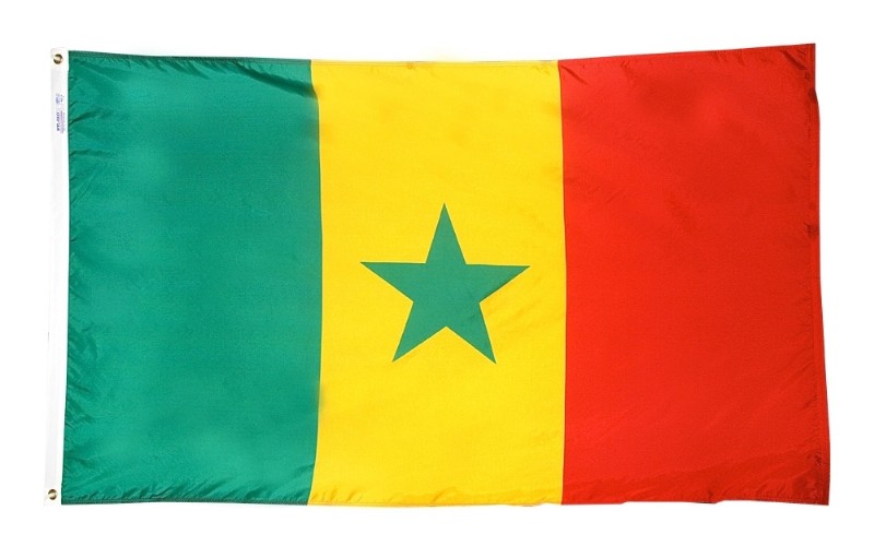 3 x 5' Nylon Senegal Flag