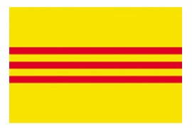 3 x 5' Nylon South Vietnam Flag