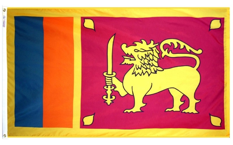 2 x 3' Sri Lanka Flag