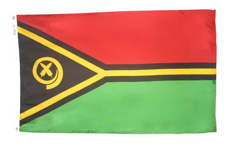 2 x 3' Vanuatu Flag