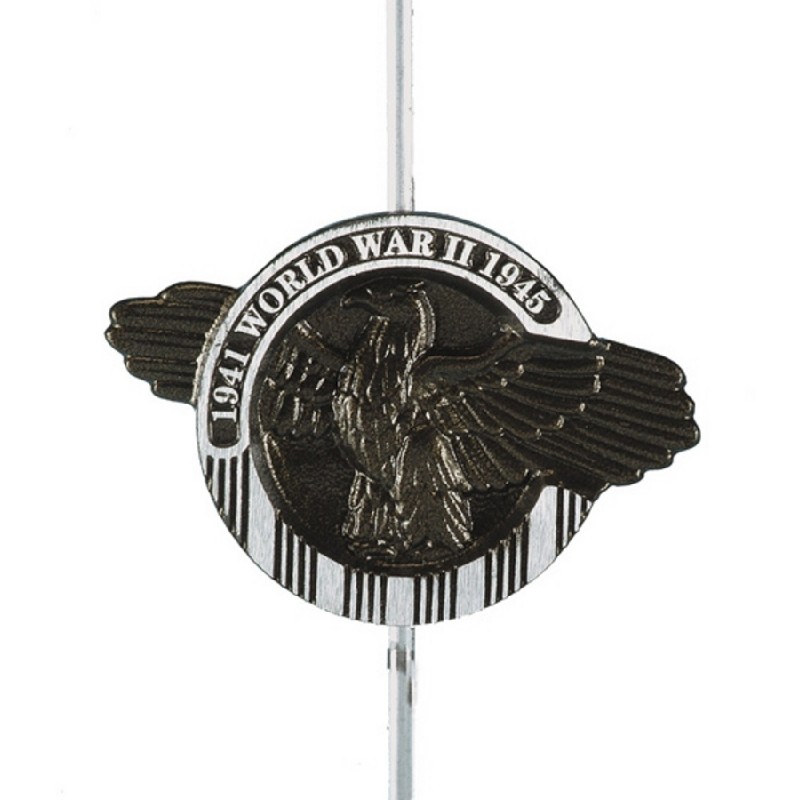 WWII Veteran Grave Marker - Aluminum