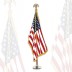 46XN, 4 x 6' USA Colonial Flag Set **2-4 week backorder **