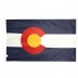 3 x 5' Nylon Colorado Flag